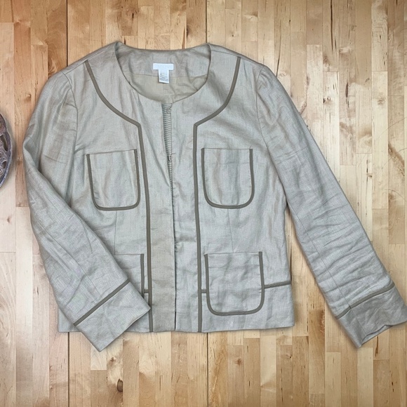 J crew Conference Jacket In Linen - Picture 3 of 3